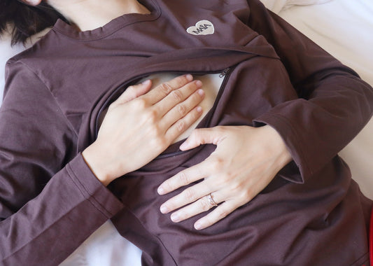 T-shirt d’allaitement | Haut de pyjama MAÏA | - MAÏA